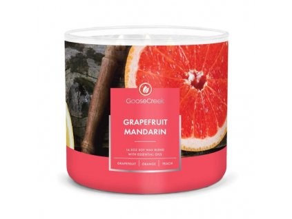 Goose Creek Grapefruit Mandarin 3 Docht GC15803