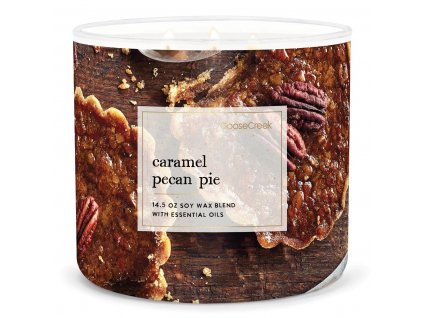 caramel pecan pie 3 docht kerze 411g