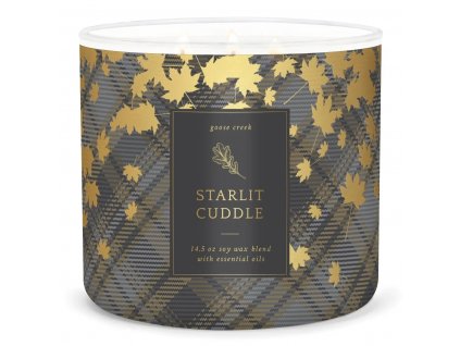 starlit cuddle 3 docht kerze 411g