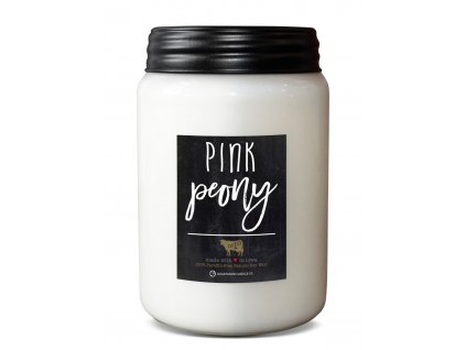 PinkPeony 26oz White 1