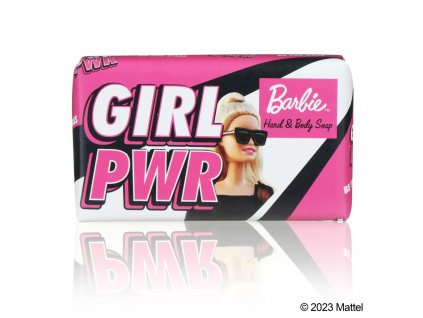 xbs001 the english soap company barbie pwr girl lemonade fizz 190g soap 01 1