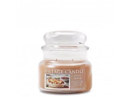 Village Candle Vonná svíčka Sváteční nádivka - Savory Stuffing, 262 g