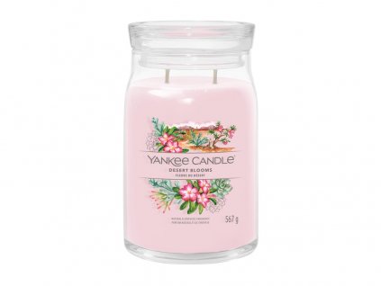 Yankee Candle Signature svíčka velká Desert Blooms, 567g