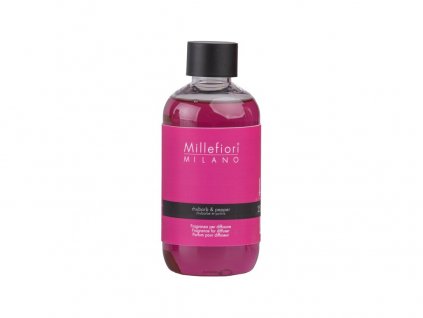 Millefiori Milano Natural náplň do aroma difuzéru Rhubarb & Pepper, 250 ml