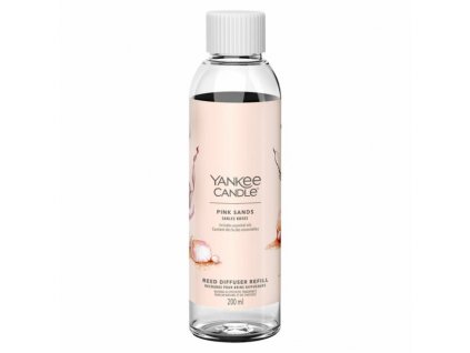 yankee candle 1745747e pink sands 200ml signature reed diffuser refill 1