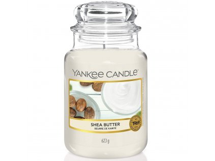 Yankee Candle Vonná Svíčka Shea Butter Classic velký, 623 g