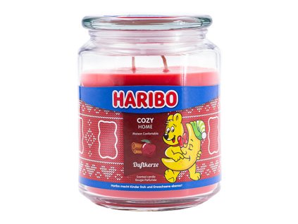 Haribo svíčka Cozy Home - Útulný domov, 510g