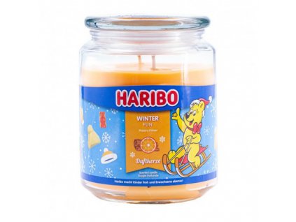 Haribo svíčka Winter Fun - Zimní radovánky, 510g