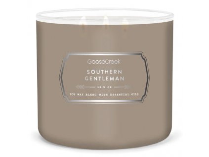 Southern Gentleman Large 3 Wick Candle 550x