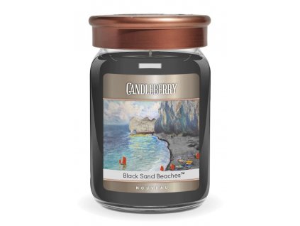 CANDLEBERY NOUVEAU BLACK SAND BEACHES