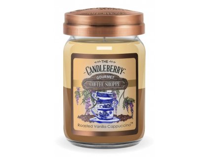 CANDLEBERRY COFFEE SHOPPE ROASTED VANILLA CAPPUCCINO