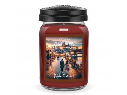 Candleberry Nádech vášně 624g
