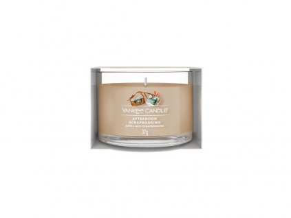 Yankee Candle Votivní svíčka ve skle Afternoon Scrapbooking, 37g