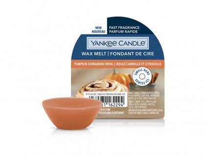 Yankee Candle - Pumpkin Cinnamon Swirl Vosk do aromalampy, 22 g