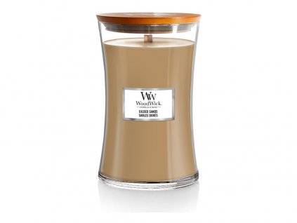 WoodWick Svíčka Gilded Sands váza velká, 609,5 g