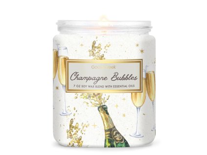 Champagne Bubbles 7oz Single Wick Candle 1445x