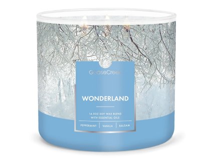 wonderland 3 docht kerze 411g