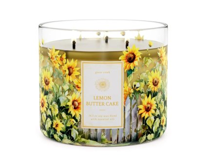 lemon butter cake 3 docht kerze 411g