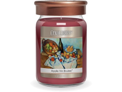 vyr 10241APPLE VIN BRULEE LARGE JARmala