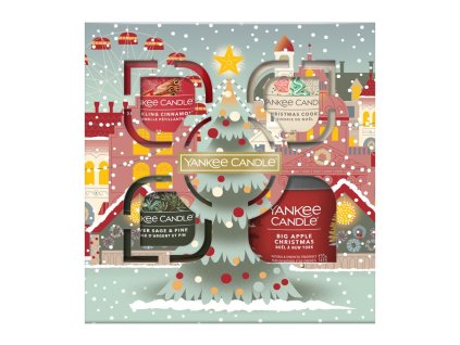 Yankee Candle Dárková sada Tumbler a 3 skleněné votivní svíčky