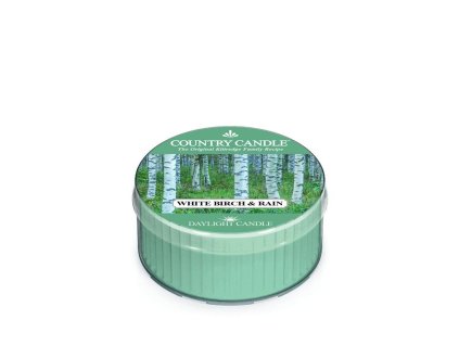 country candle white birch rain daylight