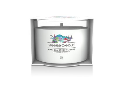 Yankee Candle Votivní svíčka ve skle Magical Bright Lights, 37g