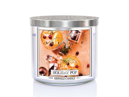 kringle candle holiday pop silver lid american heritage 2