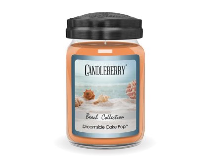 beach collection dreamsicle cake pop large jar candle beach collection large jar candle the candleberry candle company 347451 704x704