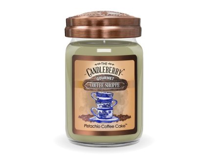 coffee shoppe pistachio coffee cake large jar candle coffee shoppe large jar candle the candleberry candle company 161616 704x704