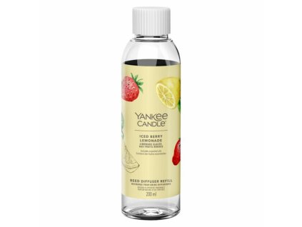 yankee candle 1745740e iced berry lemonade 200ml signature reed diffuser refill 1