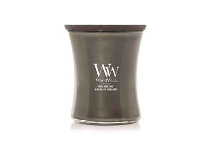 WoodWick Precious Metals Svíčka střední Melanite Mist, 275 g