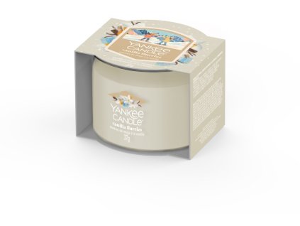 Yankee Candle Votivní svíčka ve skle Vanilla Flurries, 37g