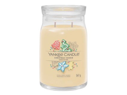 Yankee Candle Signature svíčka velká Christmas Cookie, 567g