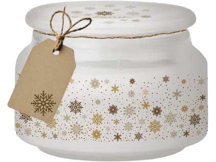 Emocio Vonná svíčka ve skle Magic Snowing, 100x79 mm