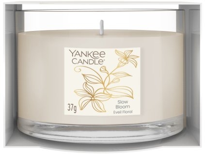 Yankee Candle Votivní svíčka ve skle Slow Bloom, 37g