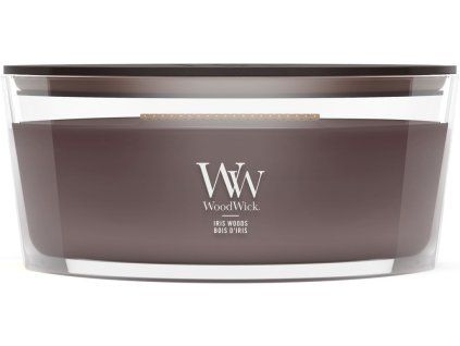 WoodWick Svíčka loď Iris Woods, 453 g