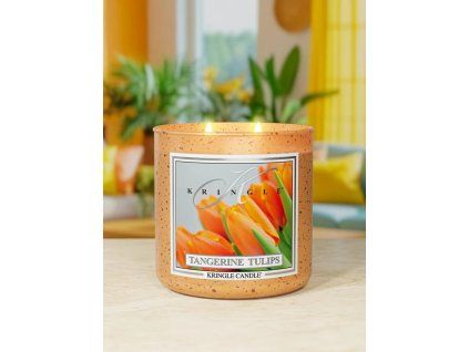 650x875px Easter Tangerine Tulips lifestyle