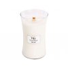 WoodWick Svíčka White Teak váza velká, 609,5 g