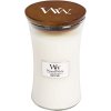 WoodWick Svíčka White Teak váza velká, 609,5 g