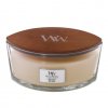 WoodWick Svíčka loď White Honey, 453 g