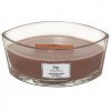 WoodWick Svíčka loď Stone Washed Suede, 453 g