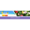 hibiscus beach 3 docht kerze 411g 2