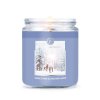 sweet pine snowflakes 1 docht kerze 198g