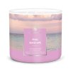 pink seascape 3 docht kerze 411g