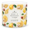 pear hazelnut crepe 3 docht kerze 411g
