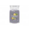 Yankee Candle Signature svíčka velká Black Tea & Lemon, 567g