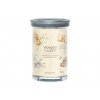 Yankee Candle Tumbler velký Soft Wool & Amber, 567g SLEVA - 2 jakost