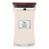 WoodWick Svíčka Vanilla Musk váza velká, 609,5 g