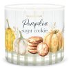 pumpkin sugar cookie 3 docht kerze 411g