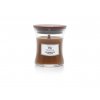 Woodwick svíčka malá Stone Washed Suede, 85 g